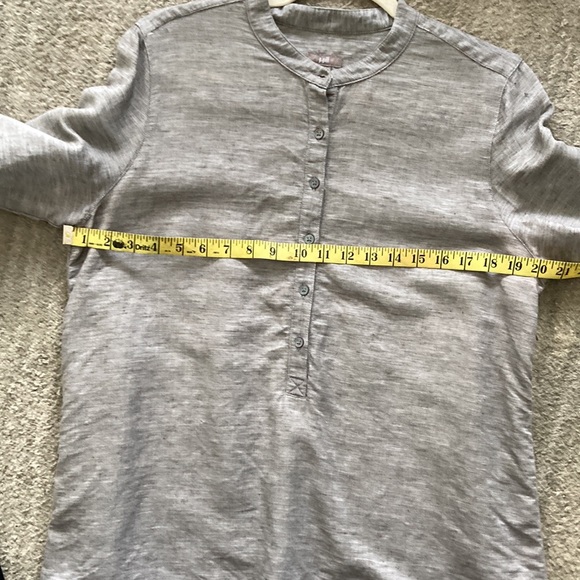 JJill cotton linen tunic. Excellent condition! - Picture 8 of 9